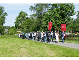 Bittprozession an Pfingstmontag (Foto: Karl-Franz Thiede)